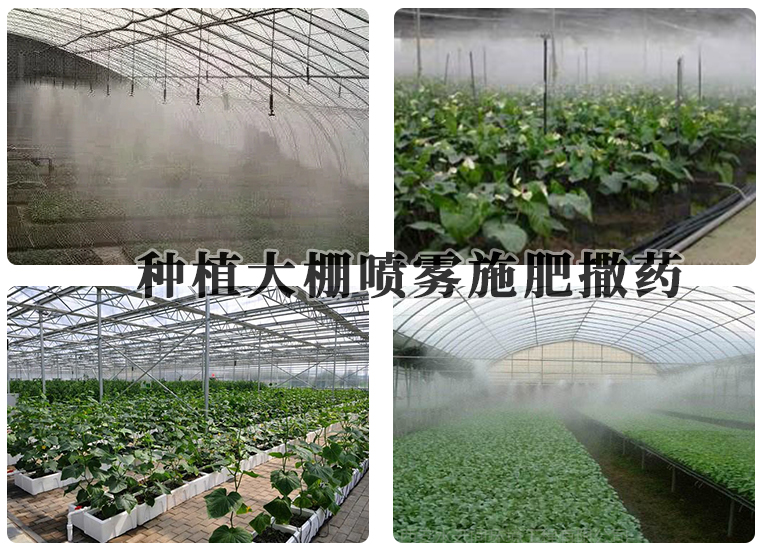 种植大棚喷雾施肥撒药系统