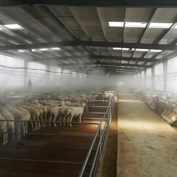 清远山羊养殖场喷雾降温/消毒/除臭/冲洗